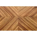 Стол обеденный HALMAR LOCARNO ореховый/черный 170/90